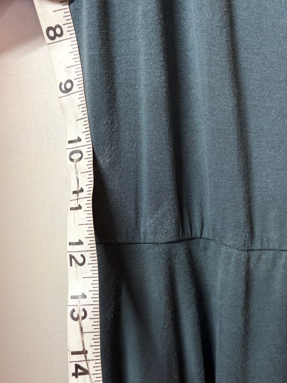 Quince Tencel Jersey Fit & Flare Dark Olive Green Sleeveless Cami Midi Dress M - Picture 11 of 14